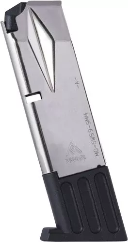 Mec-gar Magazine S&w 5900 – Series 9mm Luger 10rd Nickel