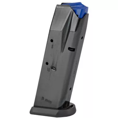 Mec-Gar MGCZCOMP10B CZ 10rd 9mm Luger Fits CZ P-01/75 Compact/PCR Blued Carbon Steel