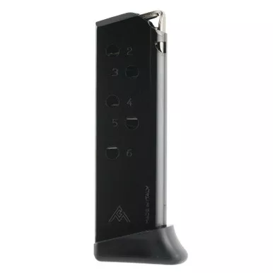 Mec-Gar MGWPPKFRB PPK 6rd 380 ACP, Blued Carbon Steel