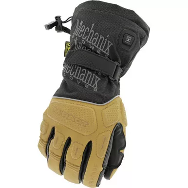 Mechanix Wear CWKMP8-75 Coldwork™ M-Pact Heated Winter Work Gloves with clim8 Technology, Brown/Black