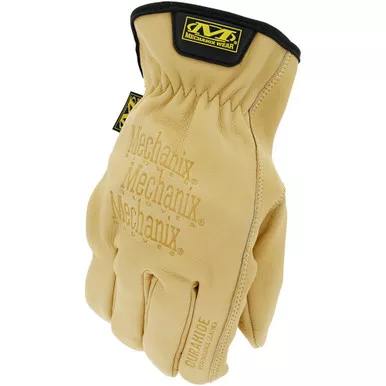 Mechanix Wear LDCW-75 Durahide Cow Driver Leather Work Gloves, Brown