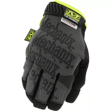 Mechanix Wear NSMG-08 Needlestick Original Cut-Resistant Gloves, Black/Gray