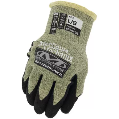 Mechanix Wear SpeedKnit™ Arc Flash S35CJ06 Coated-Knit Work Gloves, Green