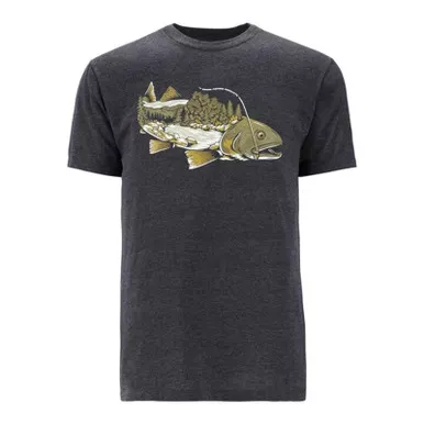 Men's Spring Flow T-Shirt Charcoal Heather M