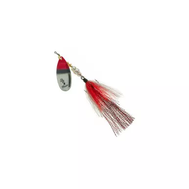 Mepps Bronze Slammer 1/4oz Silver Bleeding Shiner