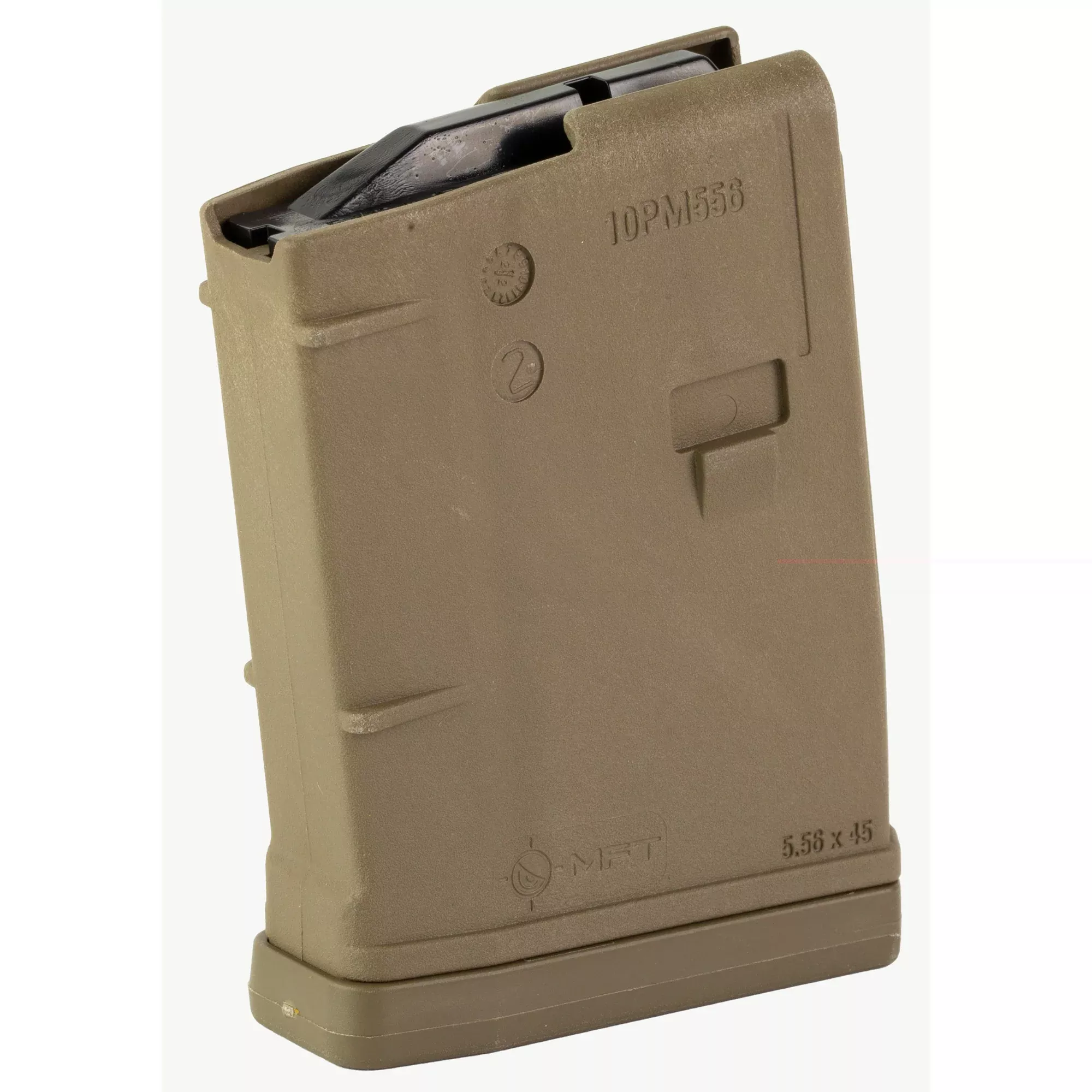 Mft Bagged Polymer Magazine 223/5.56 10rd. Black