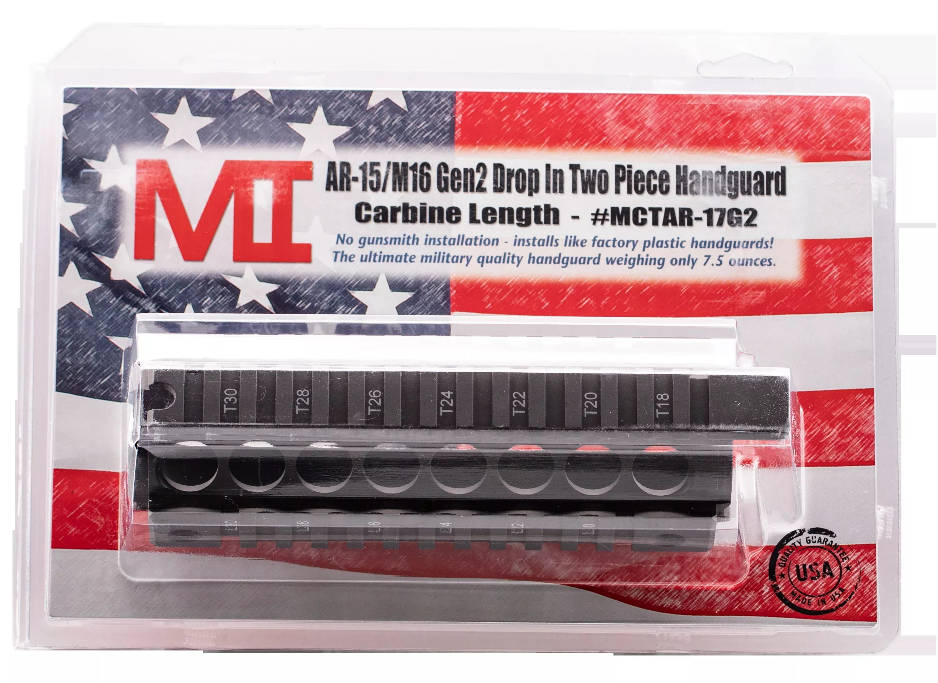 Mi G2 Quad-rail Drop In For - Carbine Length Ar-15