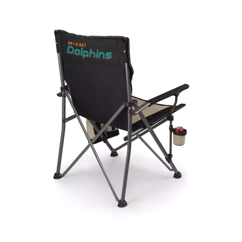 Miami Dolphins – Big Bear XXL Camping Chair with Cooler