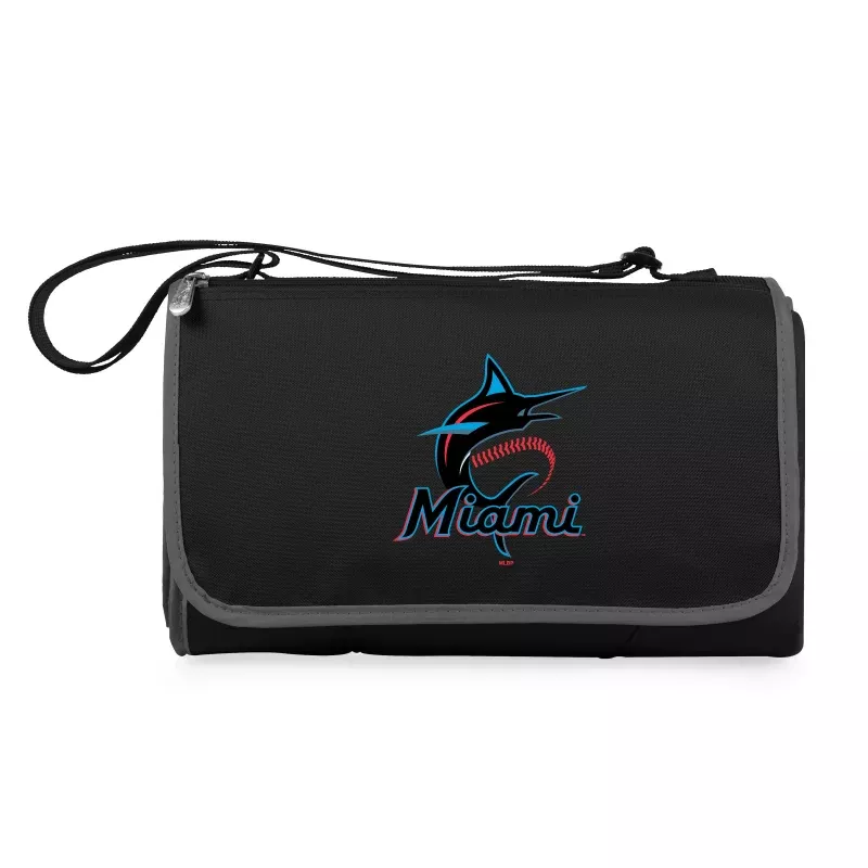 Miami Marlins – Blanket Tote Outdoor Picnic Blanket