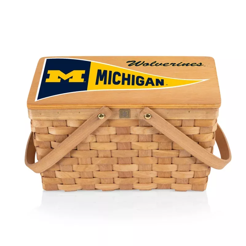 Michigan Wolverines – Poppy Personal Picnic Basket