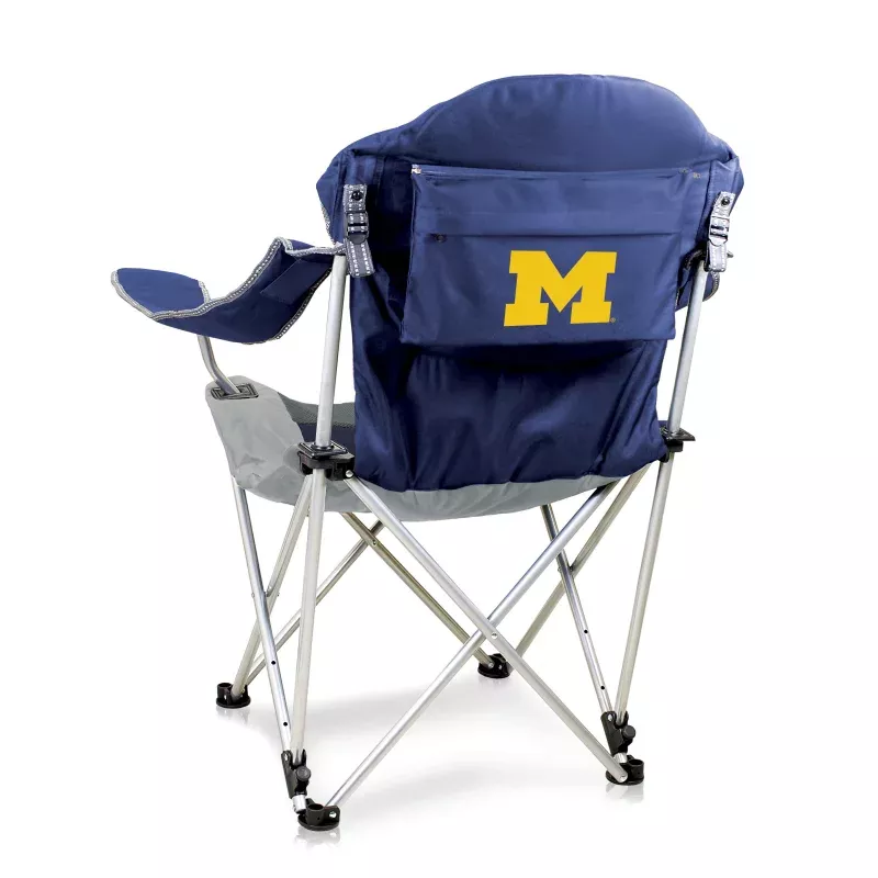Michigan Wolverines – Reclining Camp Chair
