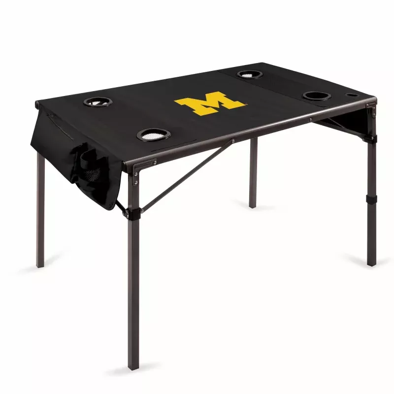 Michigan Wolverines – Travel Table Portable Folding Table