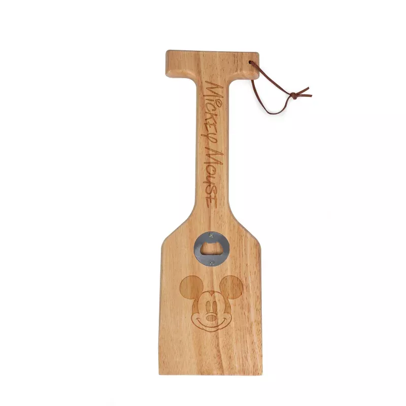 Mickey Mouse – Hardwood BBQ Grill Scraper with Bottle Opener