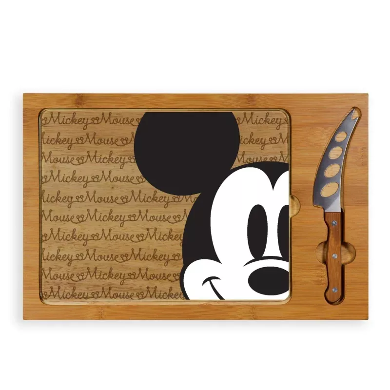Mickey Mouse – Icon Glass Top Cutting Board & Knife Set