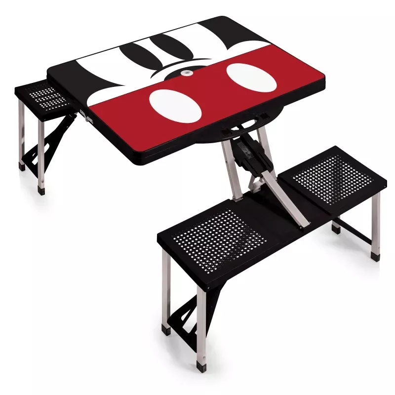 Mickey Mouse – Picnic Table Portable Folding Table with Seats