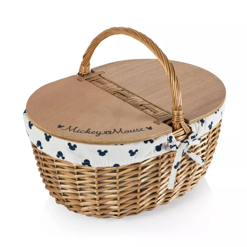 Mickey Mouse Silhouette – Country Picnic Basket