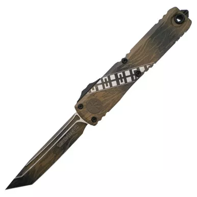 Microtech Ultratech Gen IV T/E Wookiee Tanto 3.55" Blade