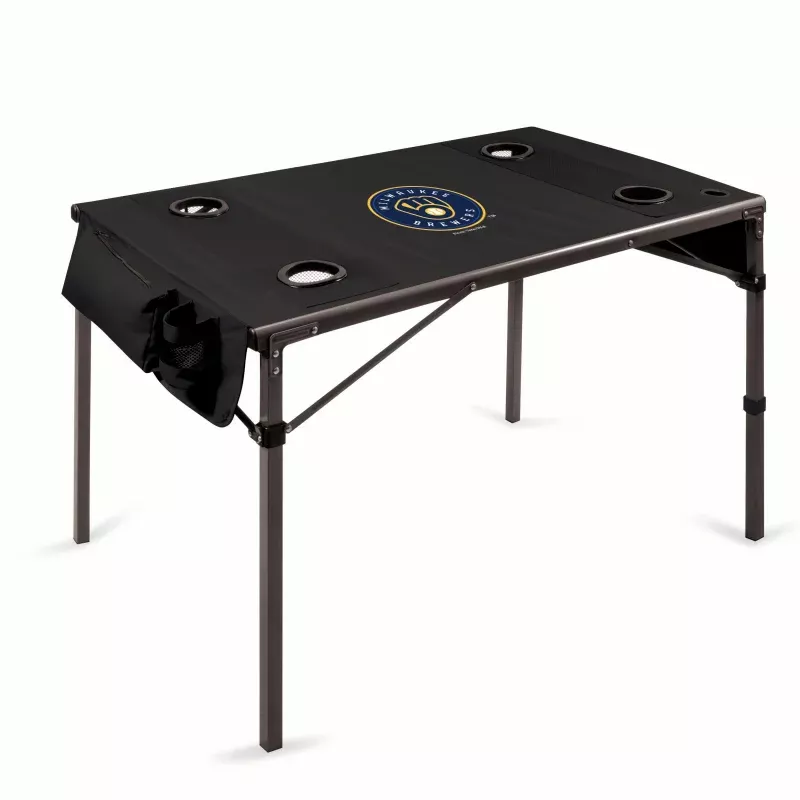 Milwaukee Brewers – Travel Table Portable Folding Table