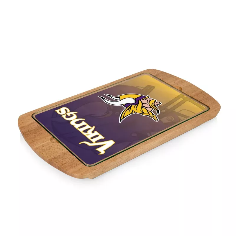 Minnesota Vikings – Billboard Glass Top Serving Tray