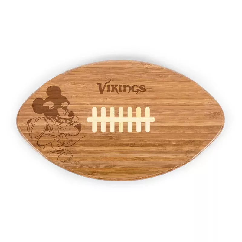 Minnesota Vikings Mickey Mouse – Touchdown! Football Cutting Board & Serving Tray