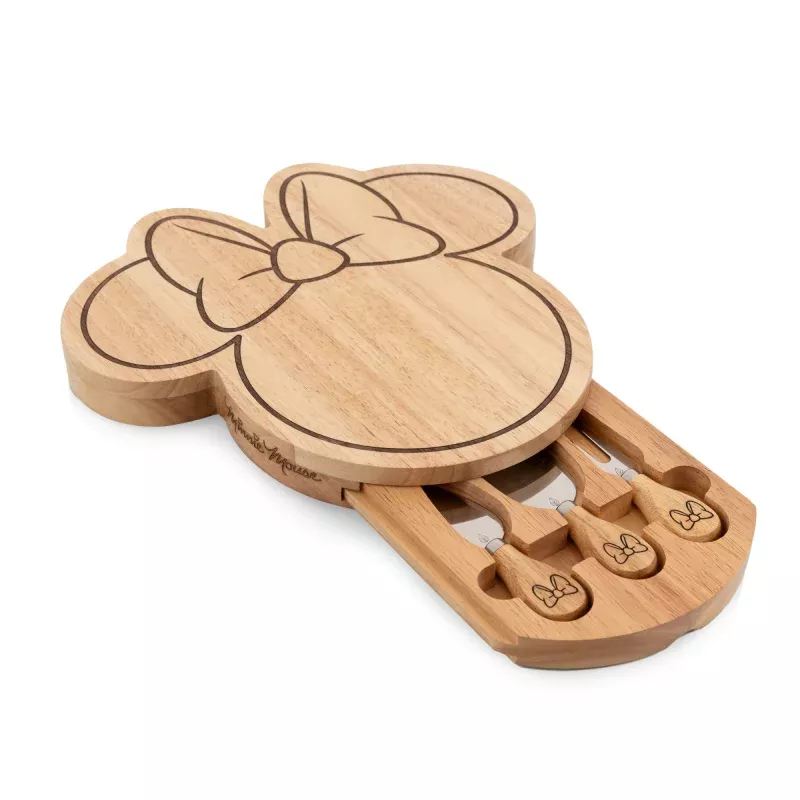 Minnie Mouse – Minnie Mouse Head Shaped Cheese Board with Tools