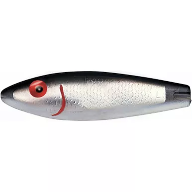 MIRROLURE Sinking Ultralight 4M Black Back/White Belly/Silver Scale Sinking Twitchbait (4M-21)