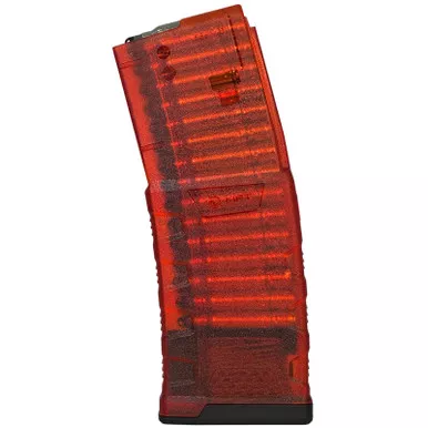Mission First Tactical EXDPM556TR EXD 30rd 5.56 Fits AR/M4 Translucent Red
