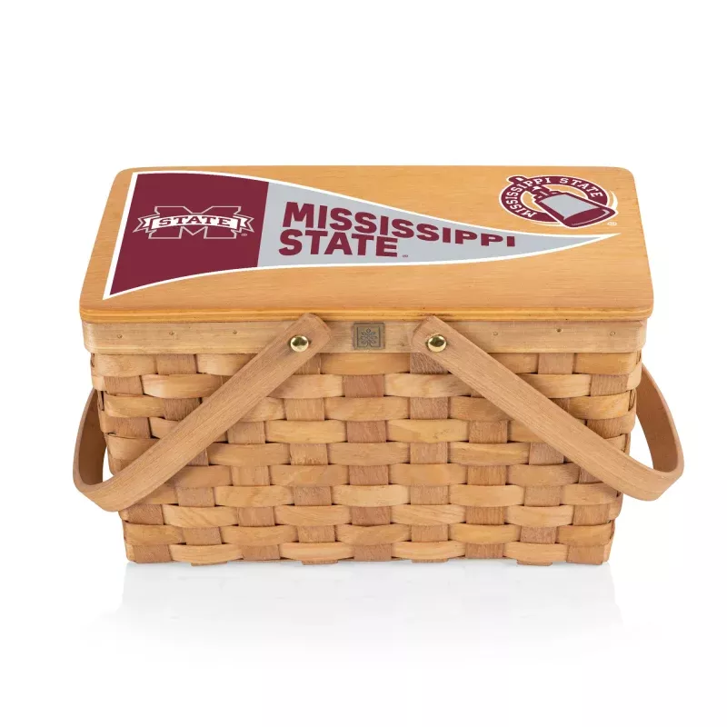 Mississippi State Bulldogs – Poppy Personal Picnic Basket