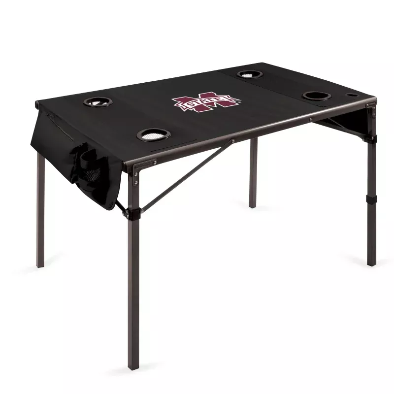 Mississippi State Bulldogs – Travel Table Portable Folding Table