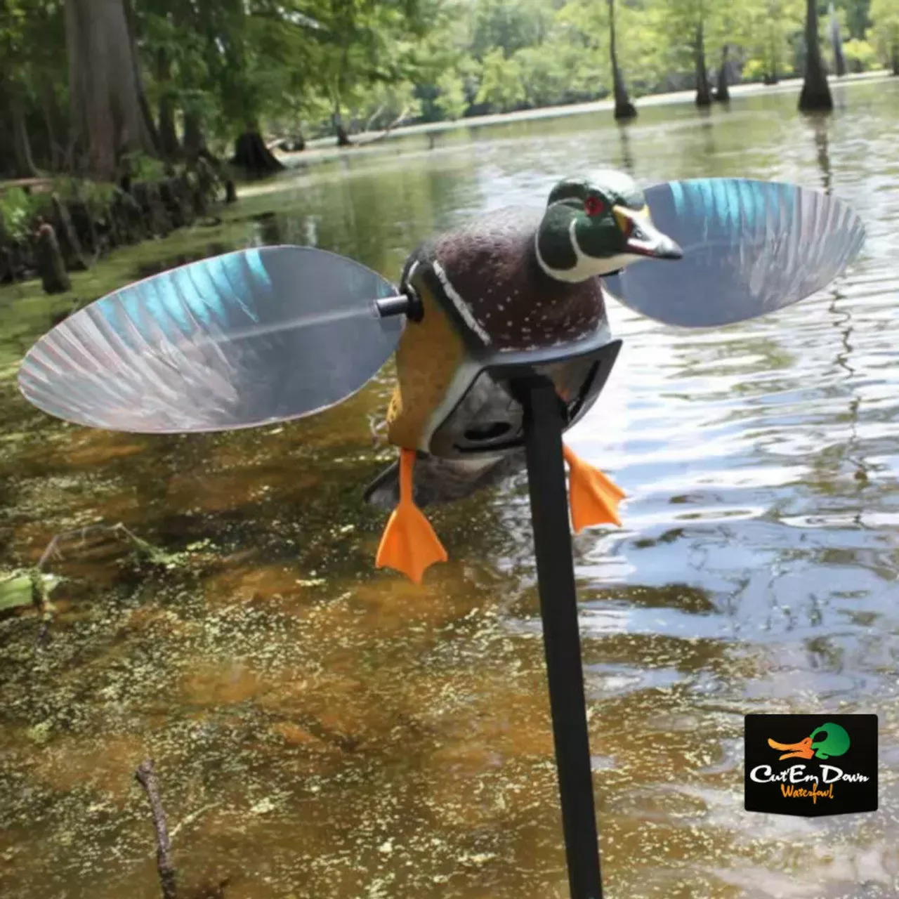 Mojo Outdoors Elite Series Wood Duck Spinning Wing Decoy