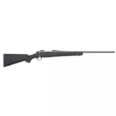 Mossberg 28262 Patriot Full Size 400 Legend 4+1 20" Stainless Cerakote Threaded Barrel, Drilled Stainless Cerakote Stainless Steel Receiver, Black Fixed Synthetic Stock