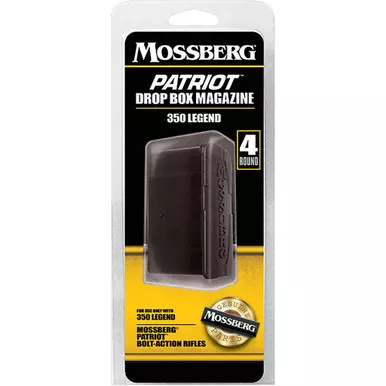 Mossberg 95038 Patriot Magazine .350 Legend, Black, 4 Round