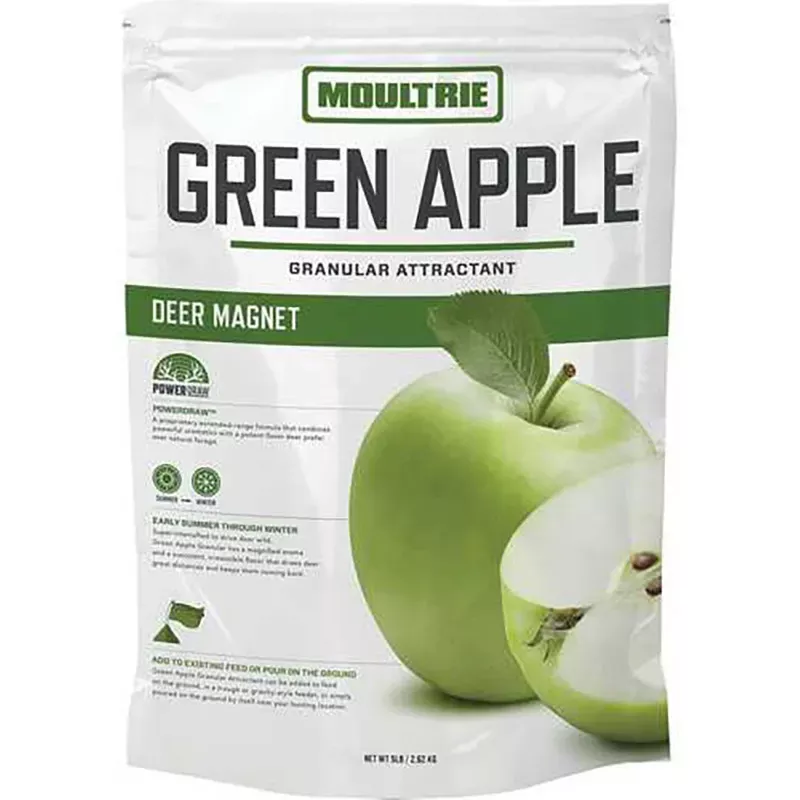 Moultrie Deer Magnet Attractant Granular Green Apple 5 lb.