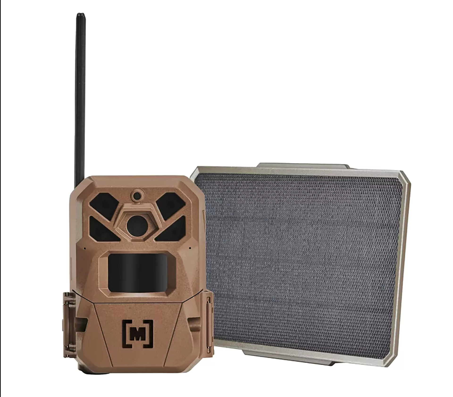Moultrie EDGE 3 40MP Trail Camera Plus 3.4W Solar Power Pack II 100ft Low-Glow MMC-14208