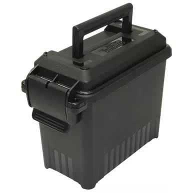 MTM Case-Gard AC1540 Ammo Can Mini Multi-Caliber Black Polypropylene
