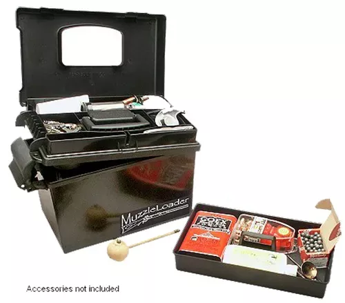 MTM Case-Gard ML140 Muzzleloader Dry BoxPlastic 15" Black