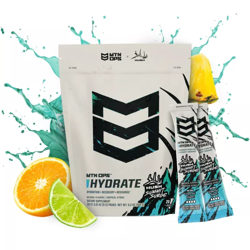 MTN Ops Hydrate Summit Surge HUSH Trail Packs – 20ct