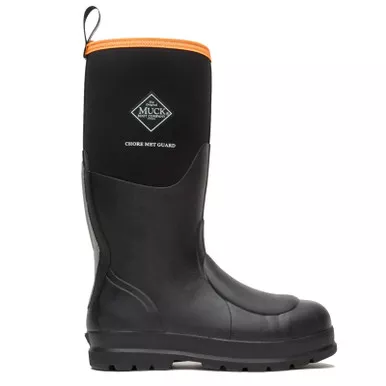 MUCK BOOT COMPANY Men's Chore Classic Met Guard PR Black Work Boots (CHSMETA2)
