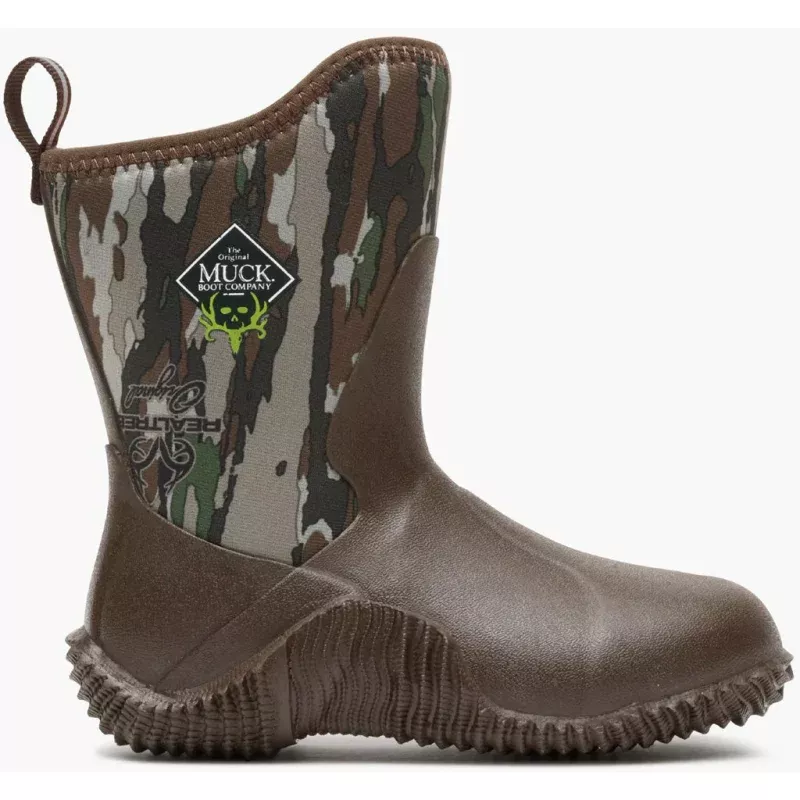 Muck Youth Bone Collector Hale Boot Size 5 Realtree Original