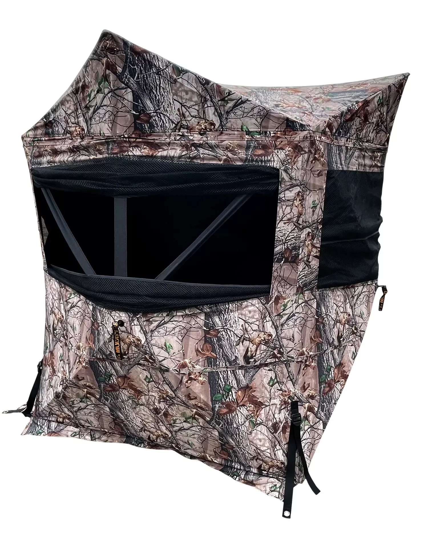 Muddy Twin Peaks Hub-Style Camo 600D Polyester 70" H x 58" W