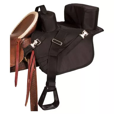 MUSTANG Ride With Me Black Seat with Stirrups (9230D)