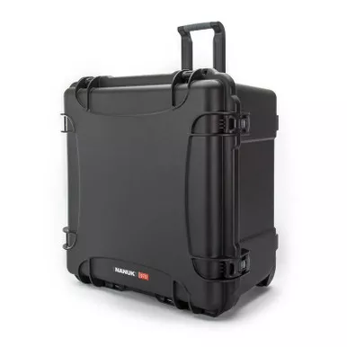 Nanuk 970S-010BK-0A0 970 Wheeled Protective Hard Case with Foam, Black