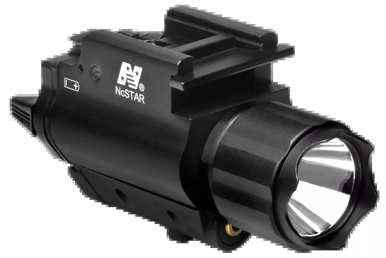 Ncstar 200l Flashlight W/ Red Laser