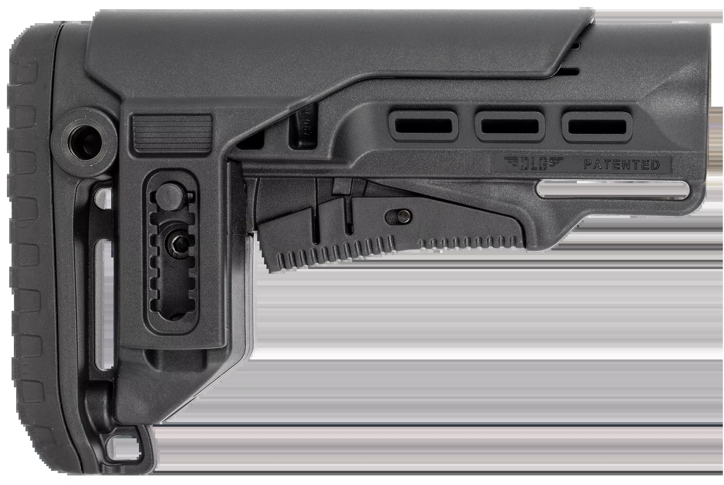 Ncstar Stock Chk Riser Mil Spec Blk