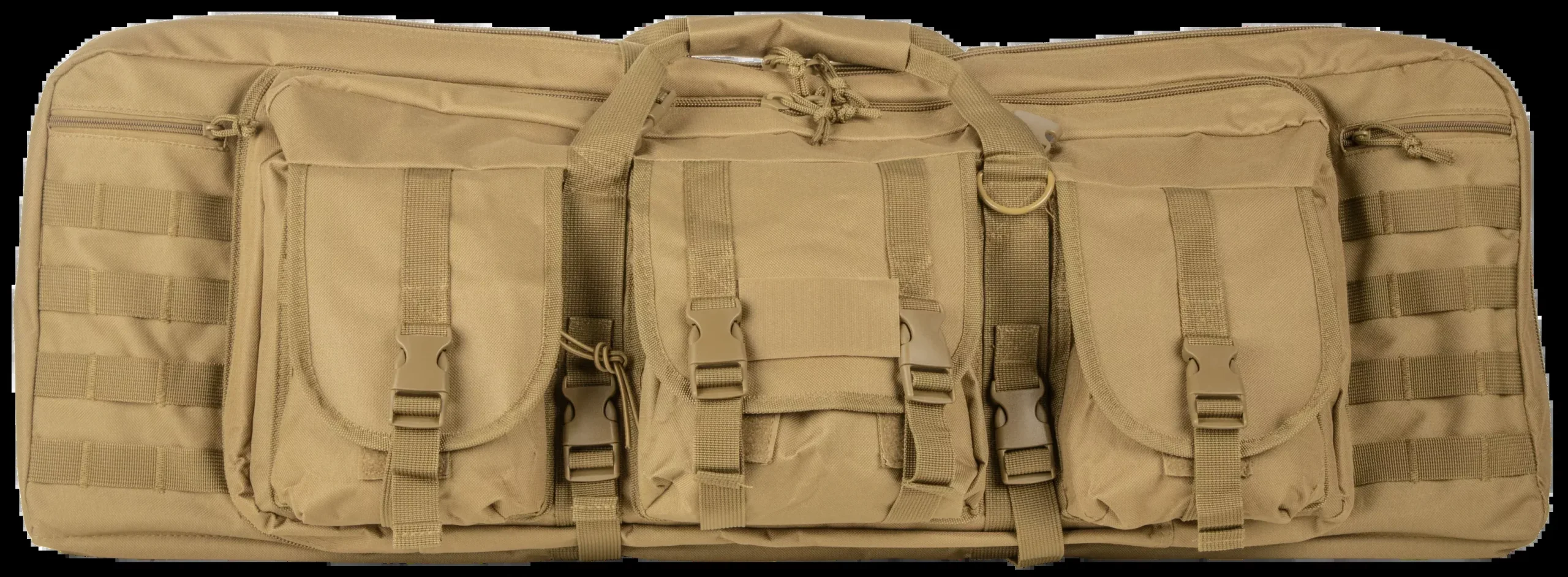 Ncstar Vism Dbl Carb Case Tan 36