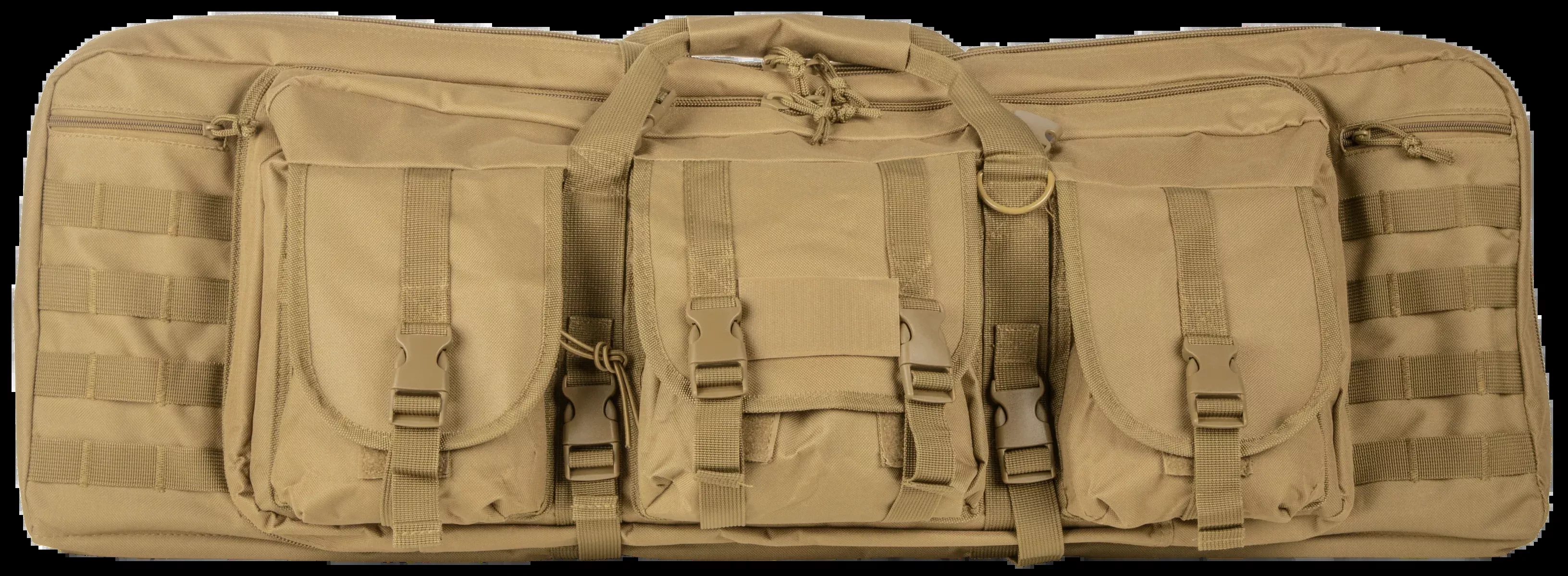 Ncstar Vism Dbl Carb Case Tan 36