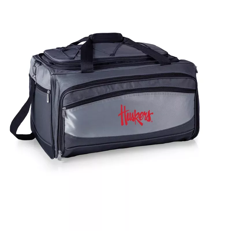 Nebraska Cornhuskers – Buccaneer Portable Charcoal Grill & Cooler Tote