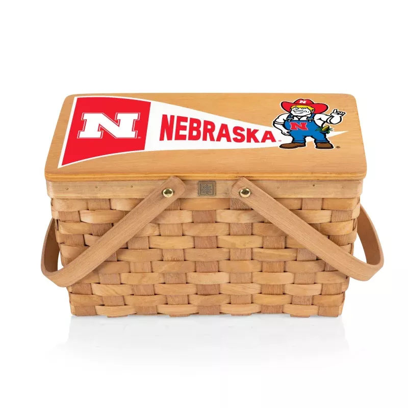 Nebraska Cornhuskers – Poppy Personal Picnic Basket