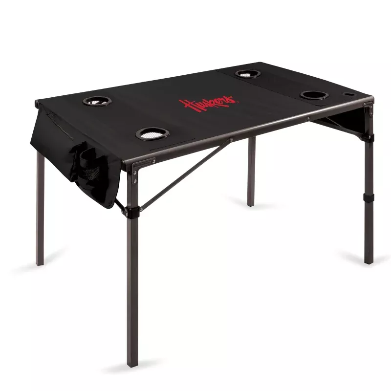 Nebraska Cornhuskers – Travel Table Portable Folding Table