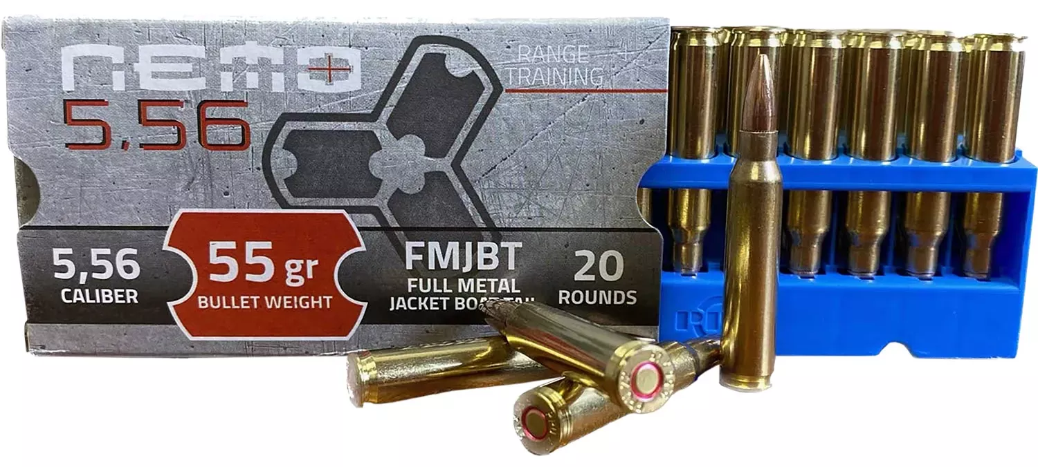 Nemo Arms 5.56mm 55 Gr. Full Metal Jacket Boat Tail 20/Box